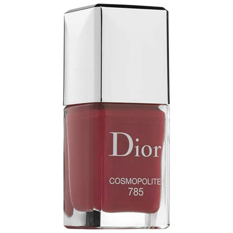 dior vernis gel shine and long wear nail lacquer 785|Dior vernis gel lacquer.